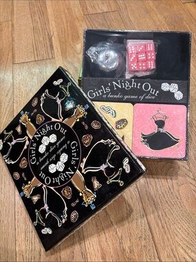 Bunko Dice Game - Black & Pink